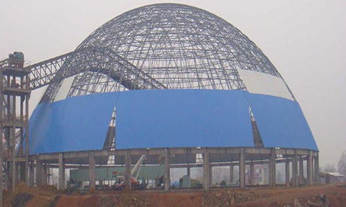 中卫螺栓球网架加工的注意事项